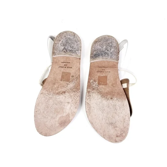 Joie a la plage leather gladiator thong sandal size 39 - Picture 3 of 9